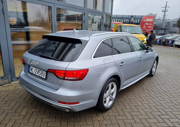 Audi A4 cena 97650 przebieg: 115000, rok produkcji 2019 z Suwałki małe 211